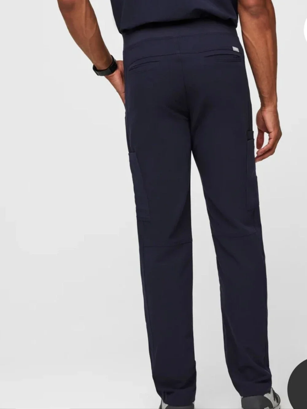 Figs Axim Men's Navy Scrub Pants, Size L